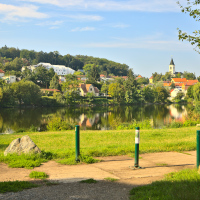 Letní pohoda u rybniku