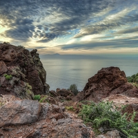 Soumrak nad Pico de Teide 