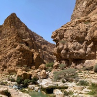 Kaňon Wadi Ash Shab