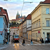 Podvečer na Klárově 