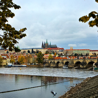 Výhled na Pražský hrad 