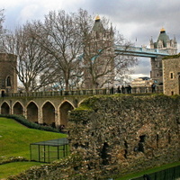 Tower Bridge z Toweru