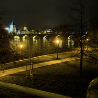 Pohled na Karlův most