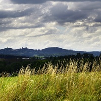 Vysočina u hradu Lipnice