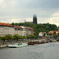Pohled na Vyšehrad