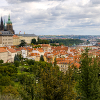Pohled od Petřina 