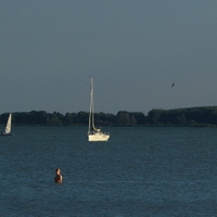 Balaton v září 