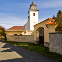 Kostel nanebevzetí Panny Marie v Číhošti 