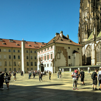 Nádvoří Pražského hradu 