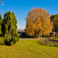 Náves v Hroznětíně 