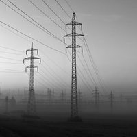 Město drátů a sloupů