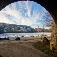 Výhled na ledovou plochu :-)