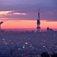 Nový den nad městem 