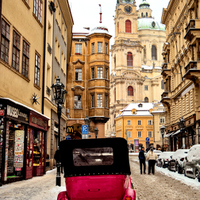 červené autíčko:-)