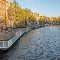 Podvečerní Amsterdam